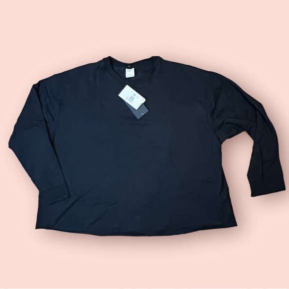 Nike Sweaters - Nike Yoga Plus sized 3x pullover crewneck black Sweatshirt